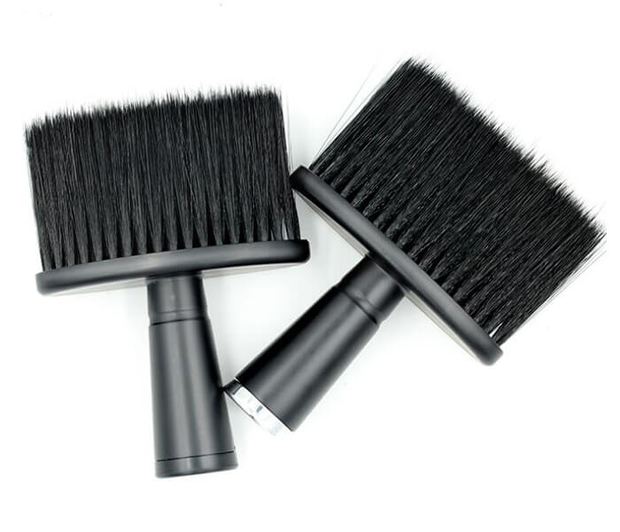 high quality factory price professional neck duster brush custom hair cleaning brush with logo
