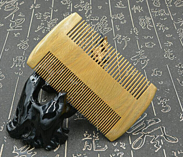 Nature hand made Sandalwood Comb hair combs anti-static beard comb amazon hot sale
