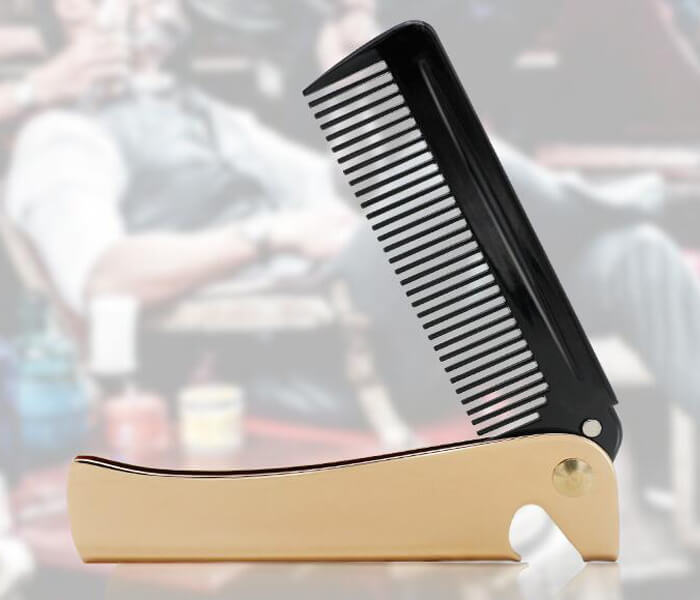 large metal hair combs