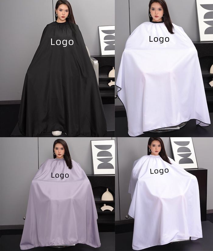 Custom logo high quality hair Cape Polyester Haircut capes Hair Cutting Cape with design